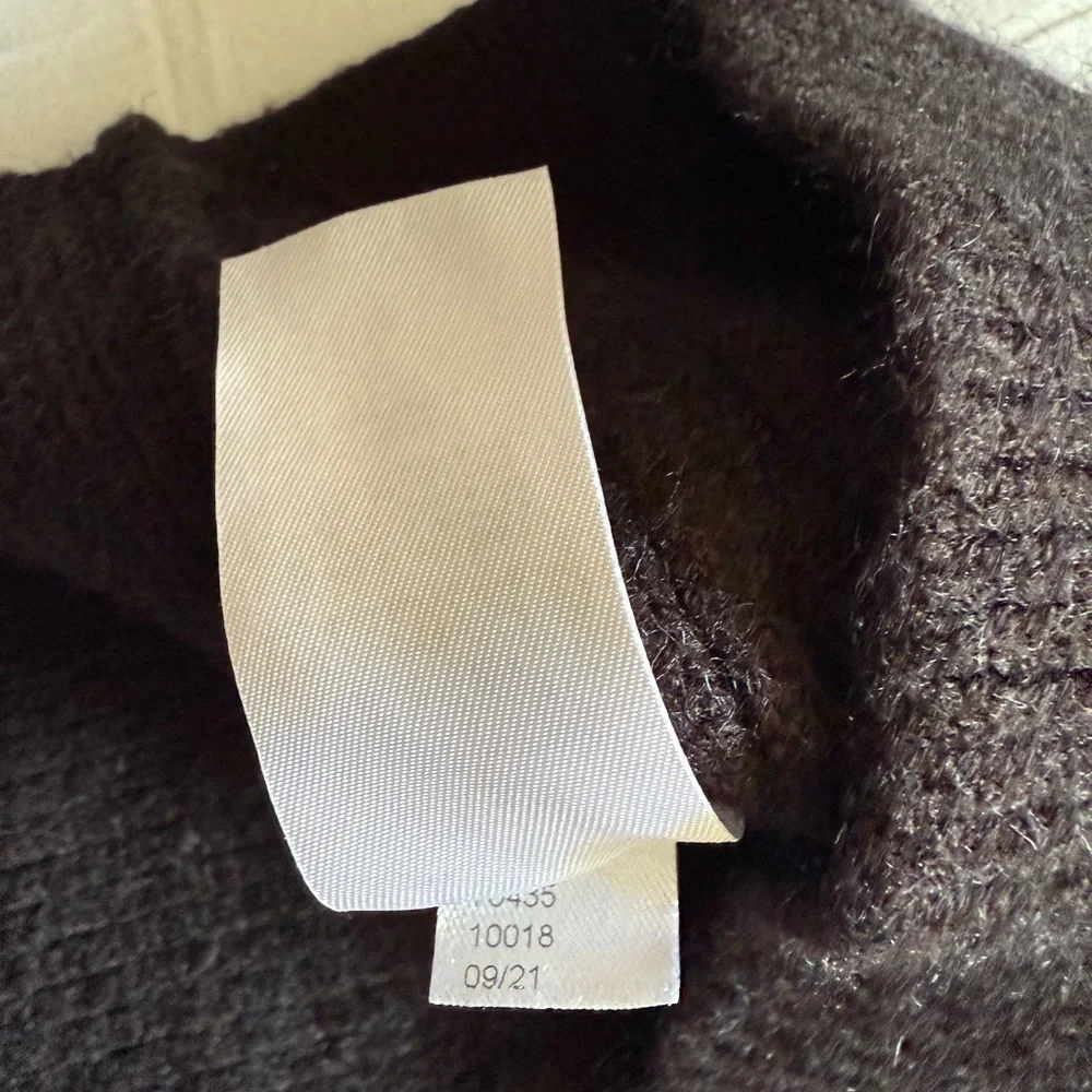 Ann Taylor Black Sweater with Pearl Accents - Picture 7 of 11